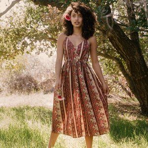 NWT Christy Dawn Lincoln Dress Petites in Blooming Garden Floral P-L $198